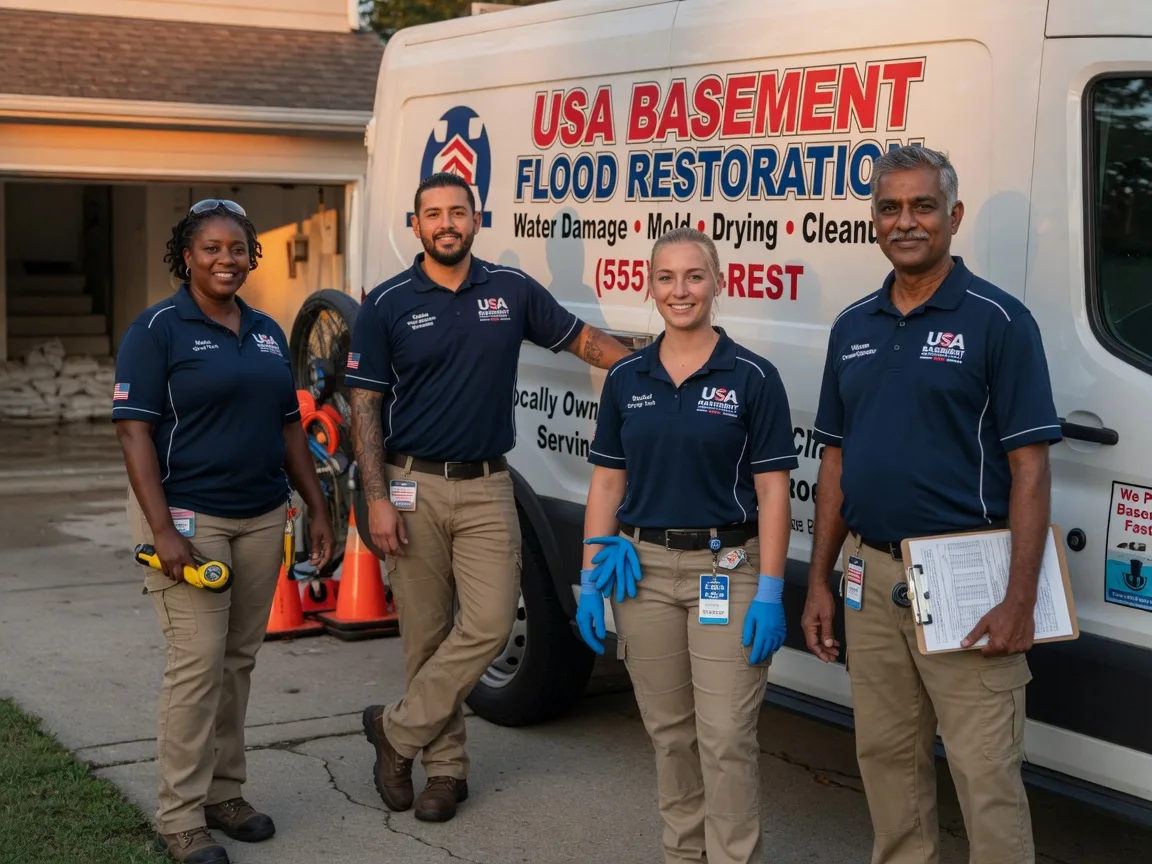 Basement Flood Cleanup company in Le Roy, IL